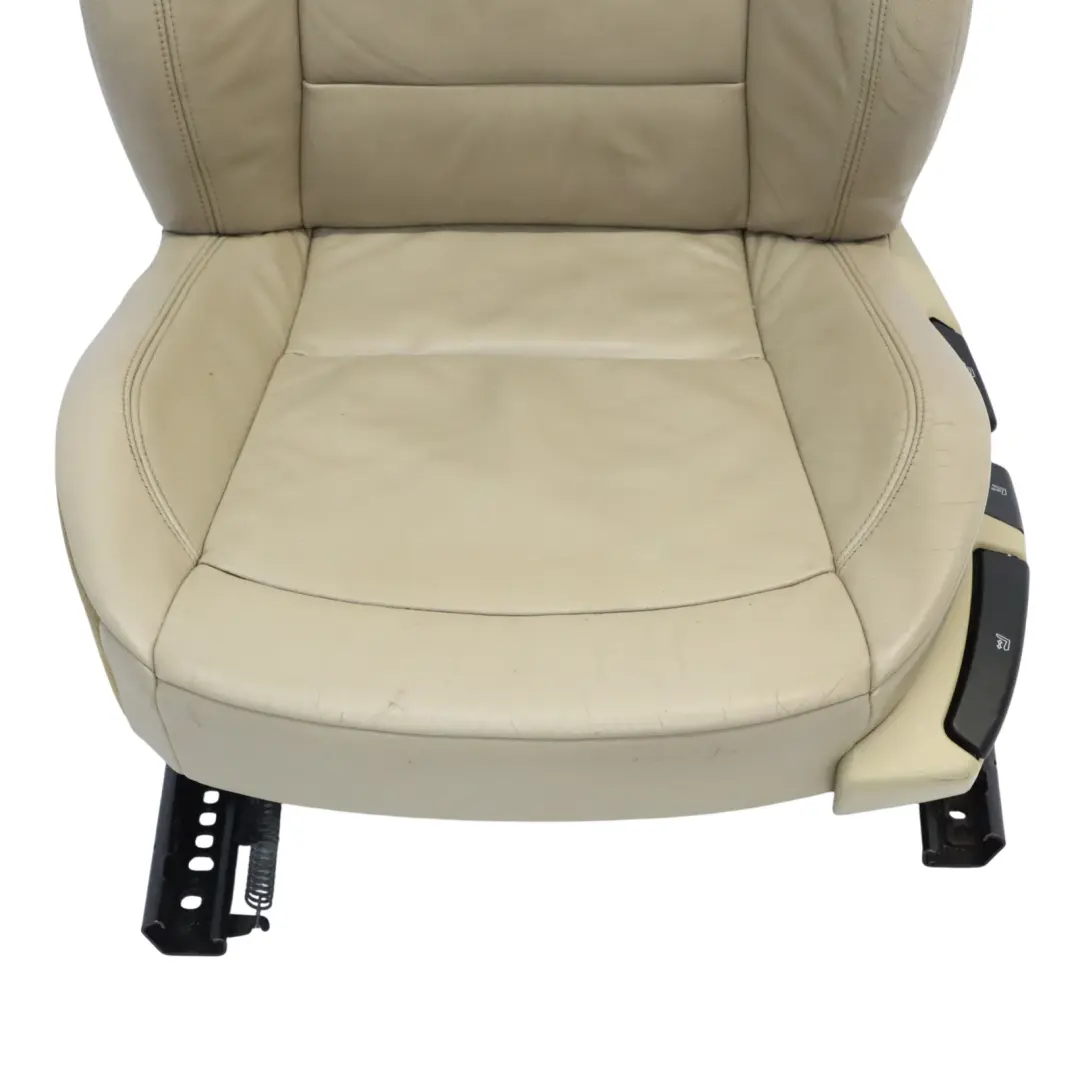 BMW Z4 E85 Vordersitz links beheizt Innenraum Leder Oregon Beige - SKU 7121711-1 - Teilenummer 7121711