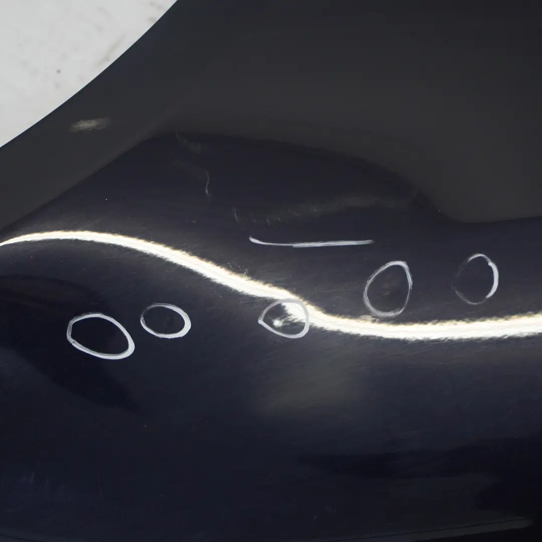 BMW E90 E91 Side Panel Fender Wing Front Right O/S Monacoblau Blue - A35 - SKU 7135680-MB - Part number 7135680