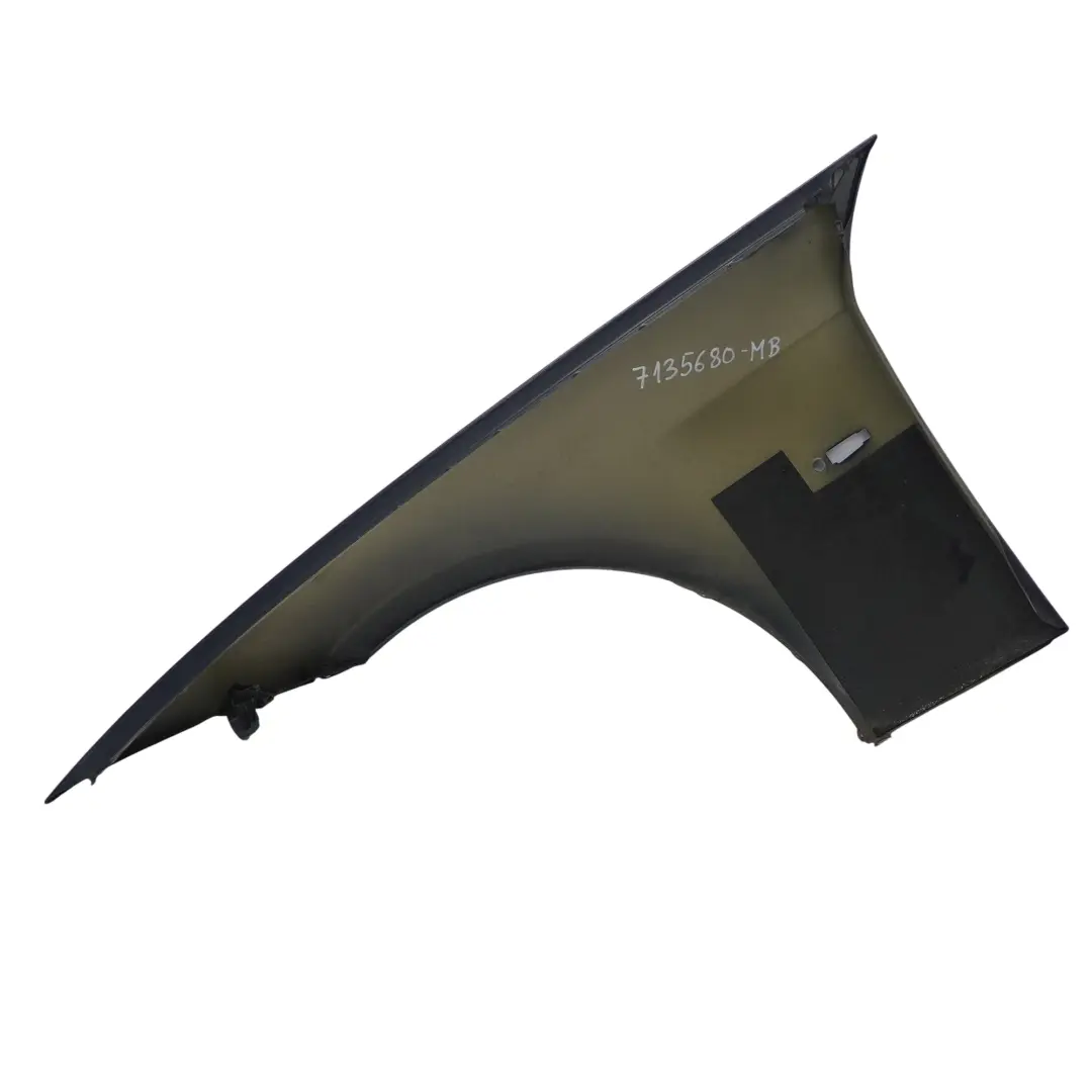 Panel lateral Fender Delantero Derecho Monacoblau Azul - A35 para BMW E90 E91 con número de pieza 7135680 BMW E90 E91 Panel lateral Fender Delantero Derecho Monacoblau Azul - A35 - SKU 7135680-MB - Número de pieza 7135680