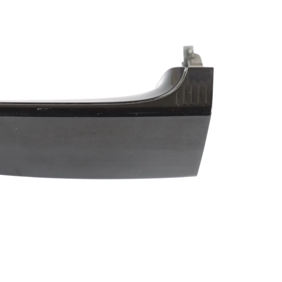 Front Exterior Grab Entry Handle Left N/S Black Sapphire 475 to BMW X5 E70 with Part number 7138249 BMW X5 E70 Front Exterior Grab Entry Handle Left N/S Black Sapphire 475 - SKU 7138249-BS - Part number 7138249