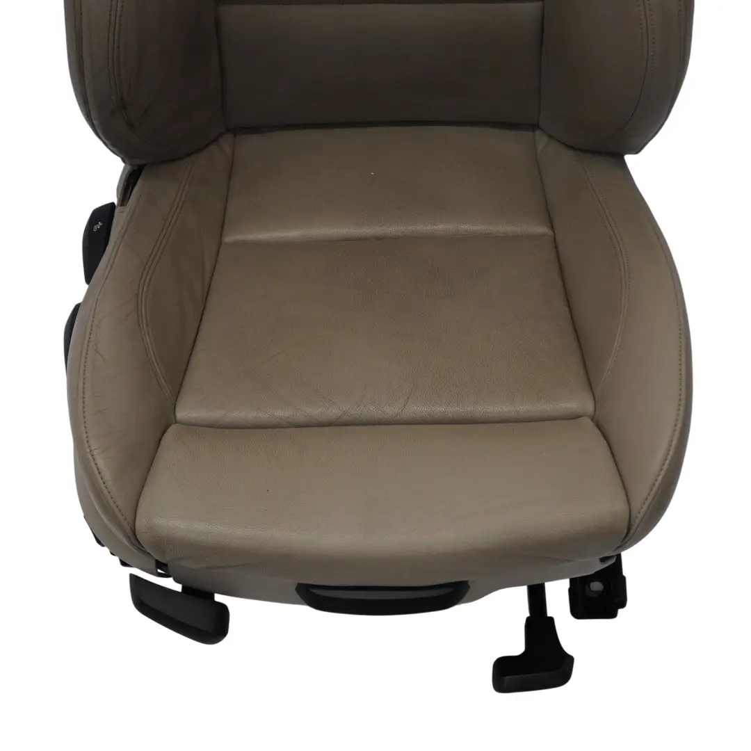 BMW E87 Asiento Delantero Derecho Interior Calefaccionado Cuero Boston Beige - SKU 7140404-1 - Número de pieza 7140404