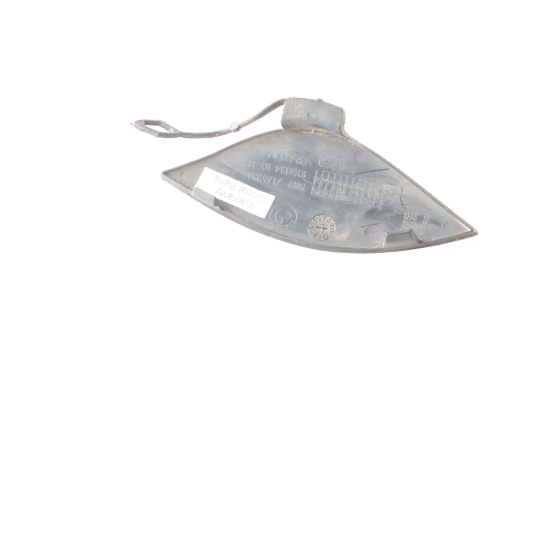  Tapa Remolque BMW X6 E71 E72 Tapa DeGancho Parachoques Trasero Izquierdo - SKU 7176251 - Número de pieza 7176251