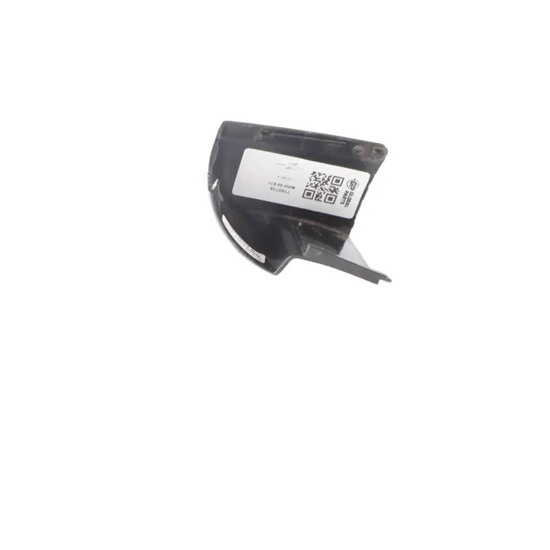 BMW X5 E70 X6 E71 E72 Cover Mirror Baseplate Black - SKU 7180735 - Part number 7180735