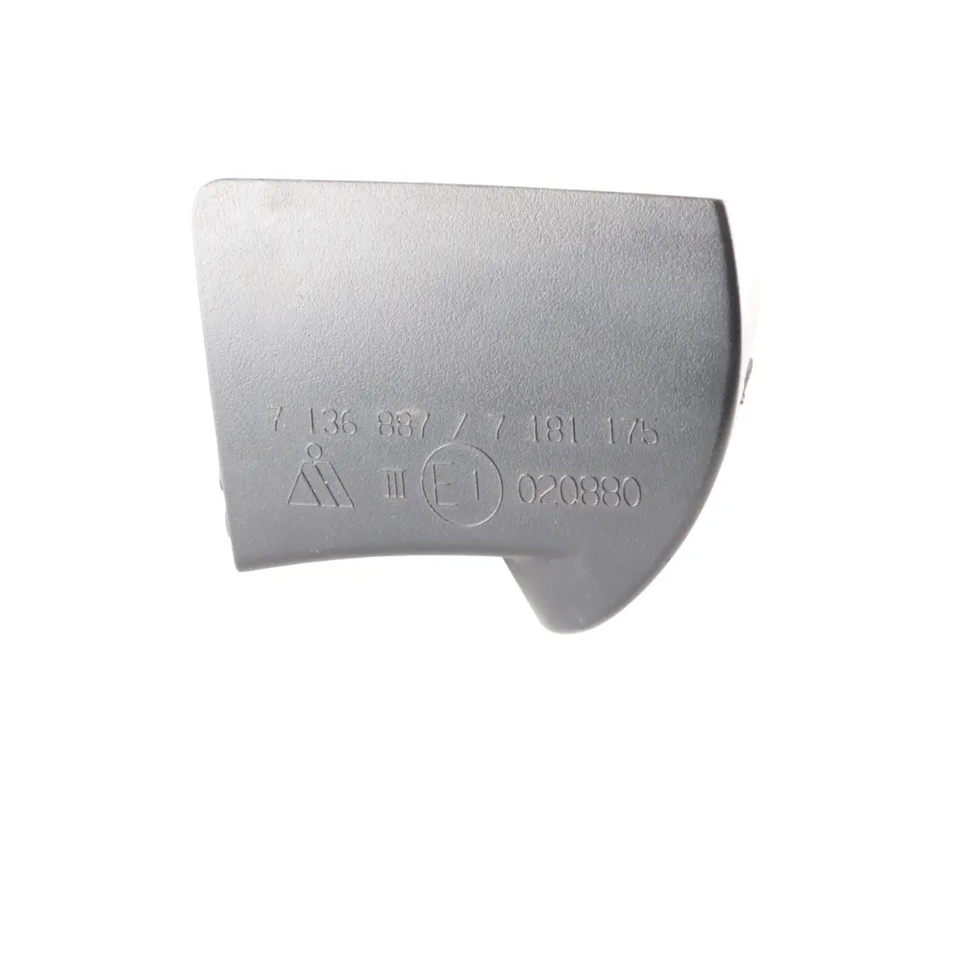 Mirror Baseplate Black to BMW X5 E70 X6 E71 E72 Cover with Part number 7180735 BMW X5 E70 X6 E71 E72 Cover Mirror Baseplate Black - SKU 7180735 - Part number 7180735