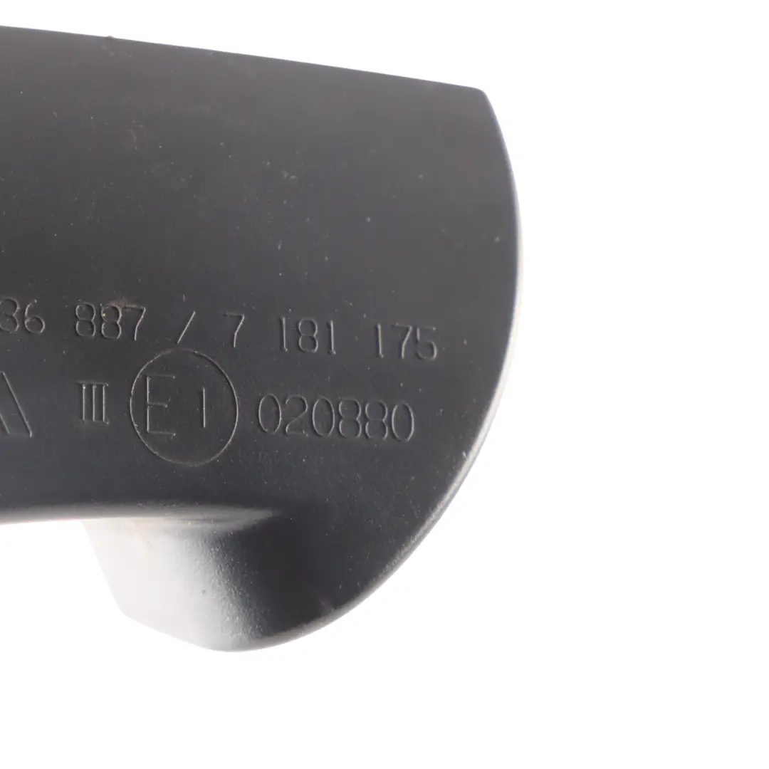 BMW X5 E70 X6 E71 E72 Cover Mirror Baseplate Black - SKU 7180735 - Part number 7180735