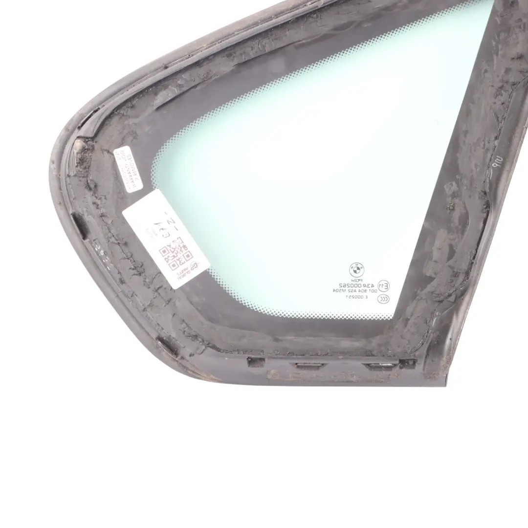 BMW X6 E71 Vitre Latérale Quart Arrière Gauche Vitrage Vert AS2 - SKU 7182319 - Numéro de pièce 7182319