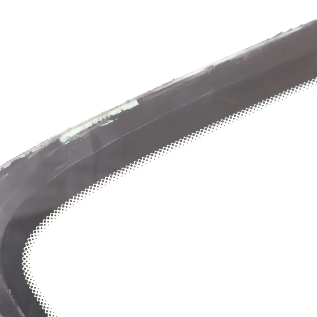 Ventana Lateral Cuarto Trasero Derecho Cristal Verde AS2 para BMW X6 E71 con número de pieza 7182320 BMW X6 E71 Ventana Lateral Cuarto Trasero Derecho Cristal Verde AS2 - SKU 7182320-1 - Número de pieza 7182320