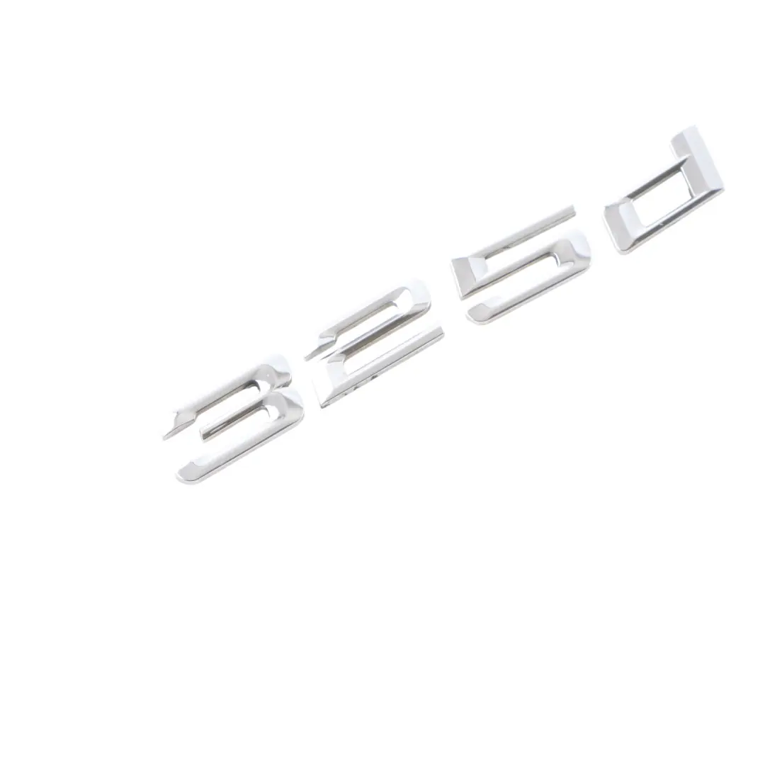 BMW E92 E93 M57N2 325D Diesel Emblema Aderito Badge Baule Posteriore - SKU 7183145 - Numero di parte 7183145