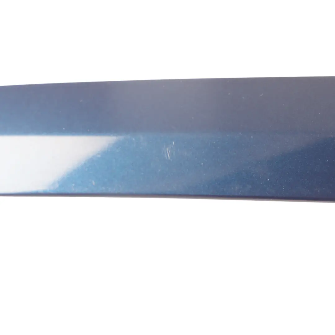 BMW E93 Right Top Molding Roof Hinge Cover O/S Cover Strip Le Mans Blau Blue 381 - SKU 7184048-LMB1 - Part number 7184048