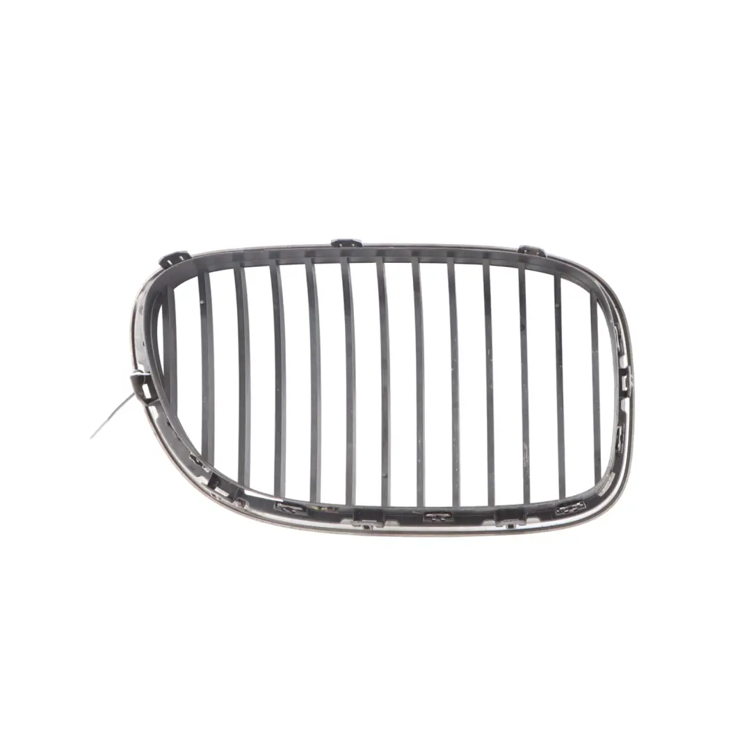 BMW F02 Front Bumper Main Upper Grille Kidney Chrome Left N/S - SKU 7184151 - Part number 7184151