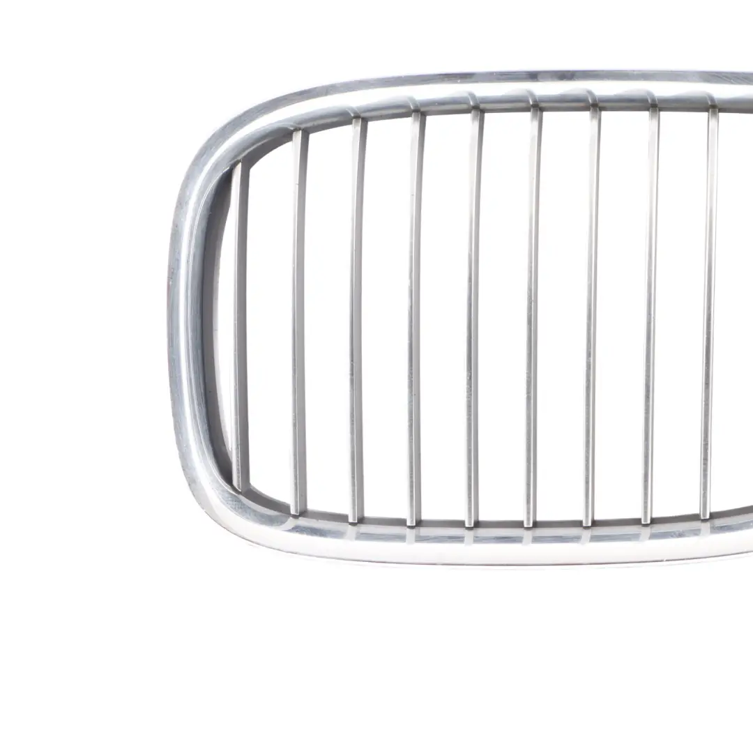 BMW F02 Paraurti Anteriore Griglia Principale Superiore Cromo Sinistra - SKU 7184151 - Numero di parte 7184151