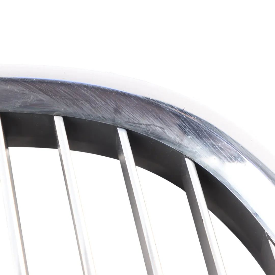 Front Bumper Main Upper Grille Kidney Chrome Right O/S to BMW F02 with Part number 7184152 BMW F02 Front Bumper Main Upper Grille Kidney Chrome Right O/S - SKU 7184152 - Part number 7184152