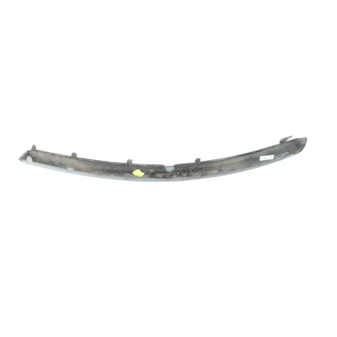 BMW E87 LCI Front Bumper Rubber Trim Strip Left N/S Spacegrau Grey - A52 - SKU 7185131-SCG - Part number 7185131