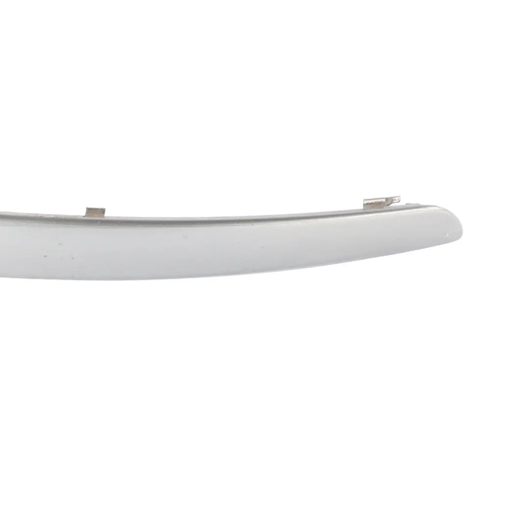BMW E87 LCI Front Bumper Rubber Trim Strip Left N/S Spacegrau Grey - A52 - SKU 7185131-SCG - Part number 7185131