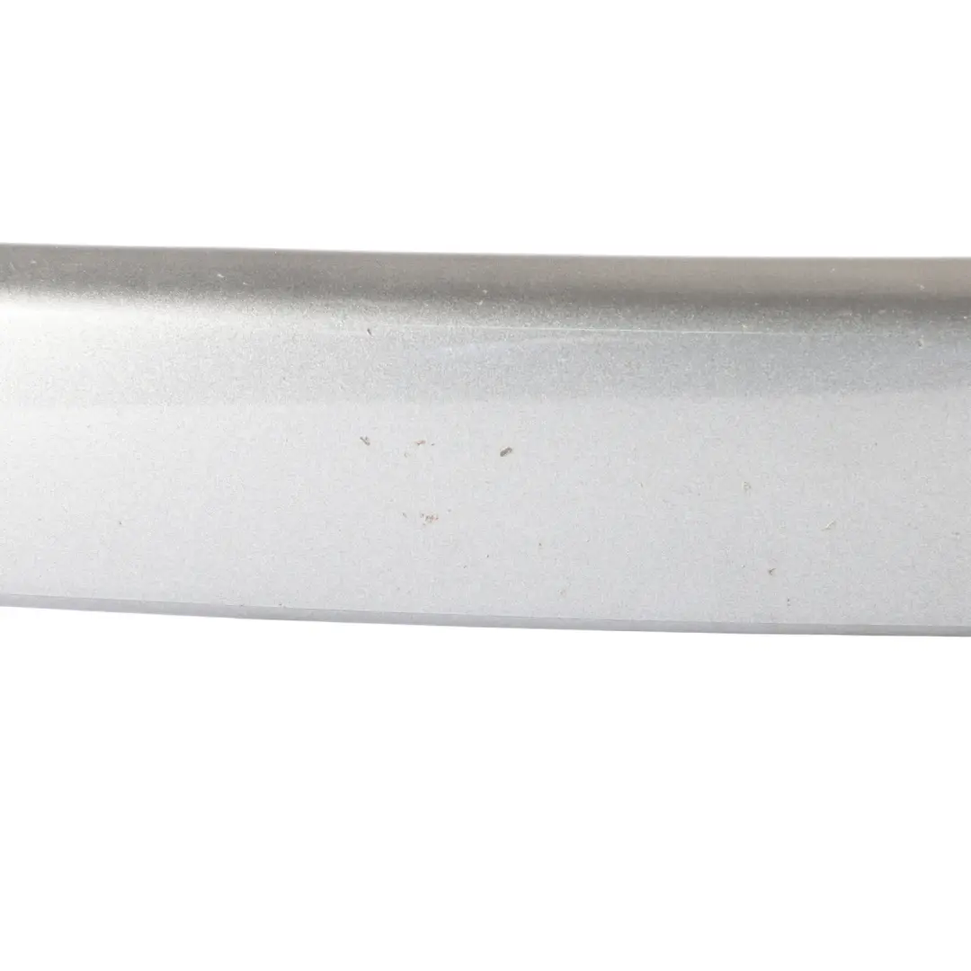 BMW E87 LCI Front Bumper Rubber Trim Strip Left N/S Spacegrau Grey - A52 - SKU 7185131-SCG - Part number 7185131