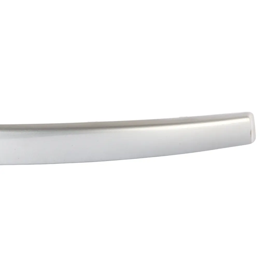 BMW E87 LCI Front Bumper Rubber Trim Strip Left N/S Spacegrau Grey - A52 - SKU 7185131-SCG - Part number 7185131