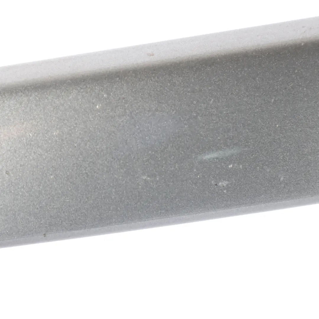 BMW E87 LCI Front Bumper Rubber Trim Strip Left N/S Spacegrau Grey - A52 - SKU 7185131-SCG - Part number 7185131