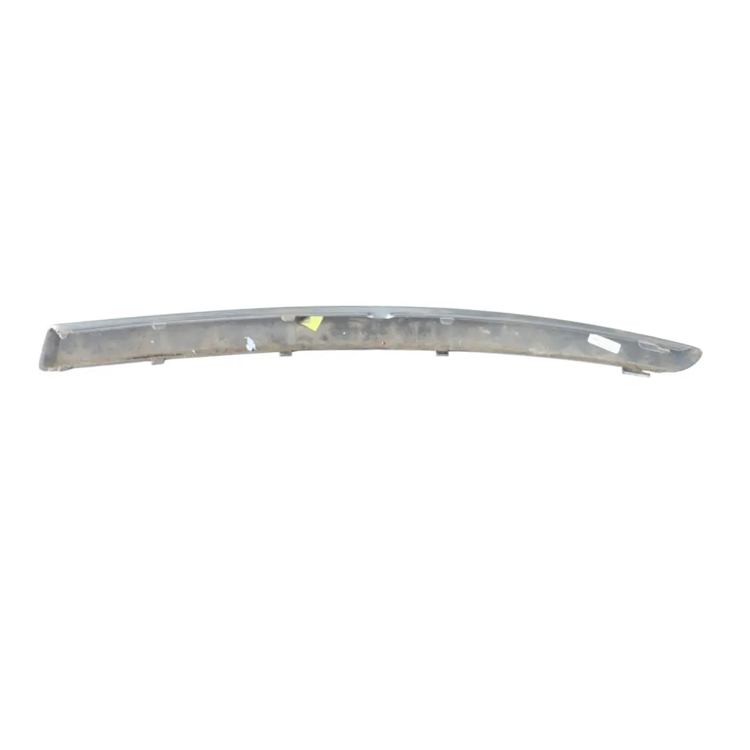 BMW E87 LCI Front Bumper Rubber Trim Strip Left N/S Spacegrau Grey - A52 - SKU 7185131-SCG - Part number 7185131
