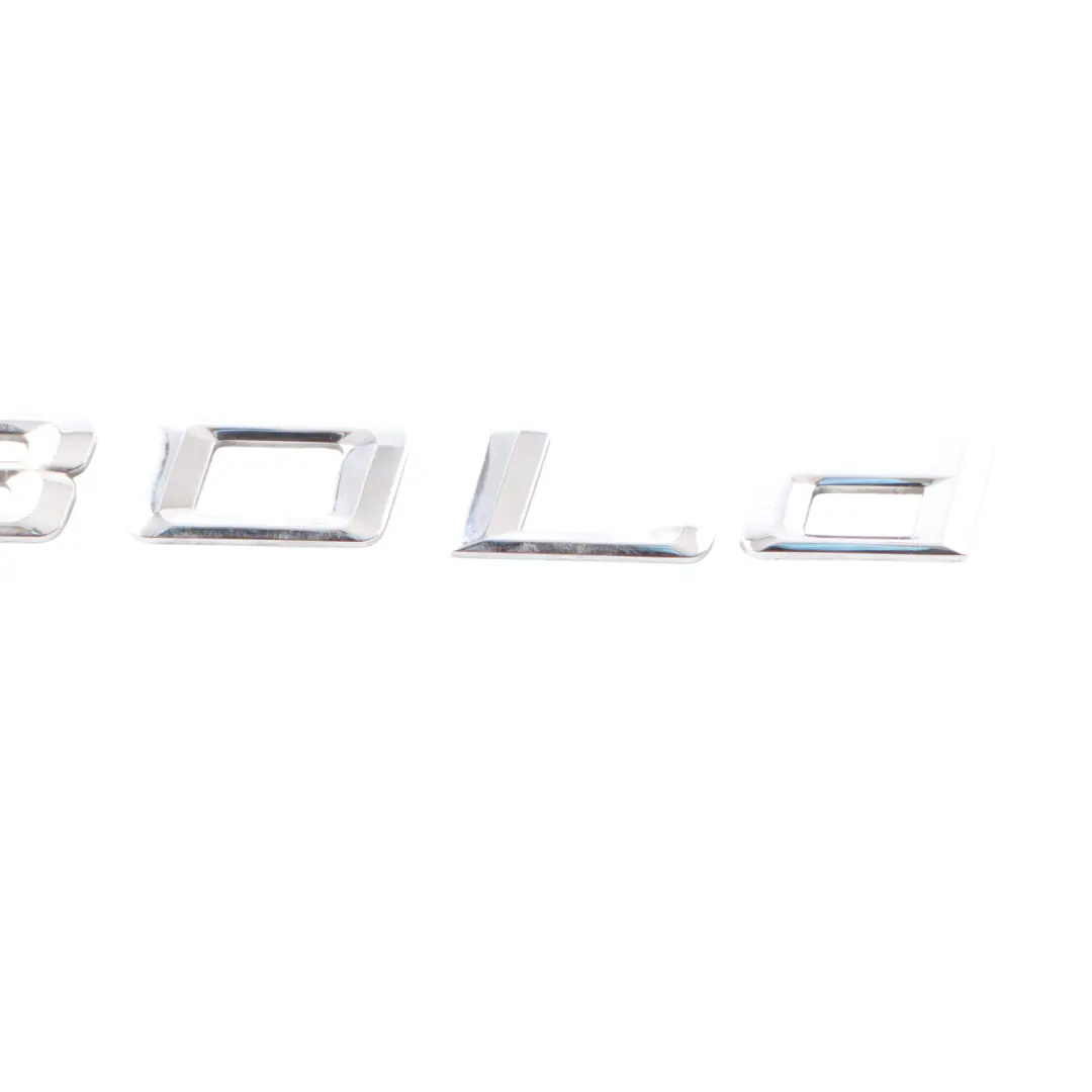 BMW F02 Rear Boot Trunk Lid Adhered Emblem Badge 730 Ld Lettering - SKU 7187132 - Part number 7187132