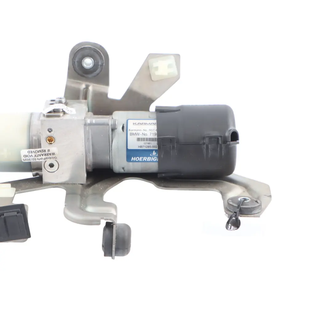 Hydralic Roof Lift Motor Pump to Mini Cooper R57 Cabrio Convertible with Part number 7195518 Mini Cooper R57 Cabrio Convertible Hydralic Roof Lift Motor Pump - SKU 7195518-2 - Part number 7195518