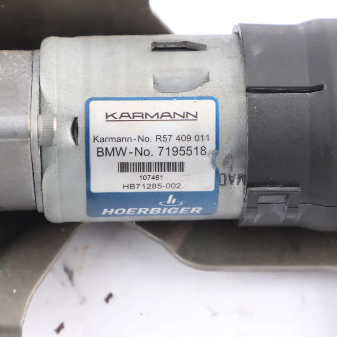 Hydralic Roof Lift Motor Pump to Mini Cooper R57 Cabrio Convertible with Part number 7195518 Mini Cooper R57 Cabrio Convertible Hydralic Roof Lift Motor Pump - SKU 7195518-2 - Part number 7195518