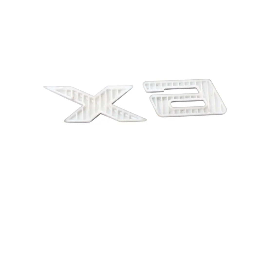 Lettering Emblem Logo Trim Chrome X6 to BMW X6 E71 with Part number 7196556 BMW X6 E71 Lettering Emblem Logo Trim Chrome X6 - SKU 7196556-1 - Part number 7196556