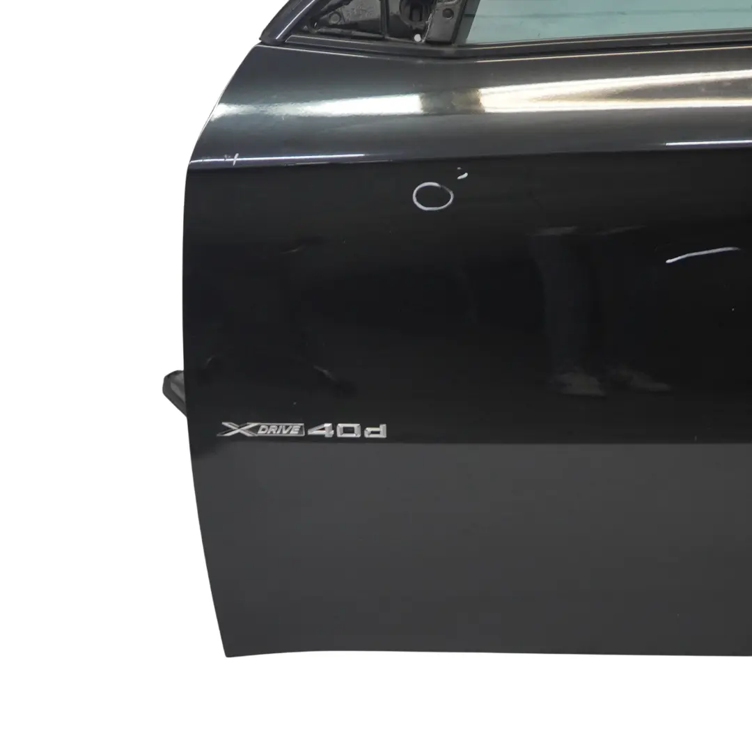 BMW X6 E71 Puerta Delantera Izquierda Black Sapphire Metallic Negro - 475 - SKU 7198159-BS1 - Número de pieza 7198159