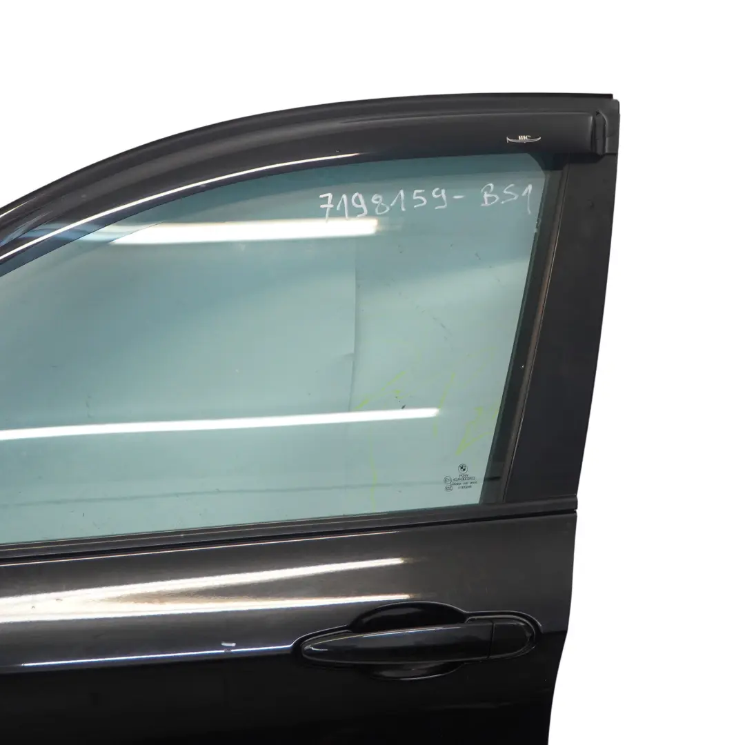 BMW X6 E71 Door Front Left N/S Black Sapphire Metallic - 475 - SKU 7198159-BS1 - Part number 7198159