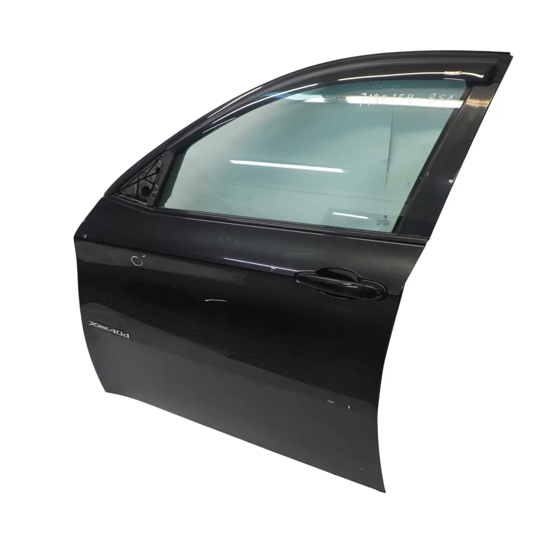 BMW X6 E71 Door Front Left N/S Black Sapphire Metallic - 475 - SKU 7198159-BS1 - Part number 7198159
