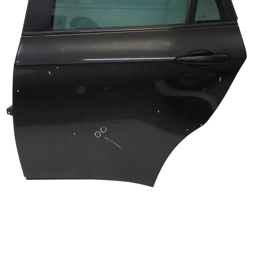 BMW X6 E71 Door Rear Left N/S Black Sapphire Metallic - 475 - SKU 7198161-BS - Part number 7198161
