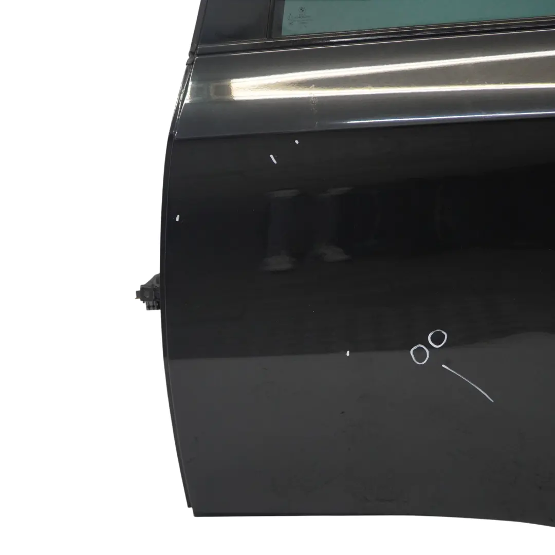 BMW X6 E71 Drzwi Tylne Lewe Black Sapphire Czarny Metalik - 475 - SKU 7198161-BS - Numer Części 7198161
