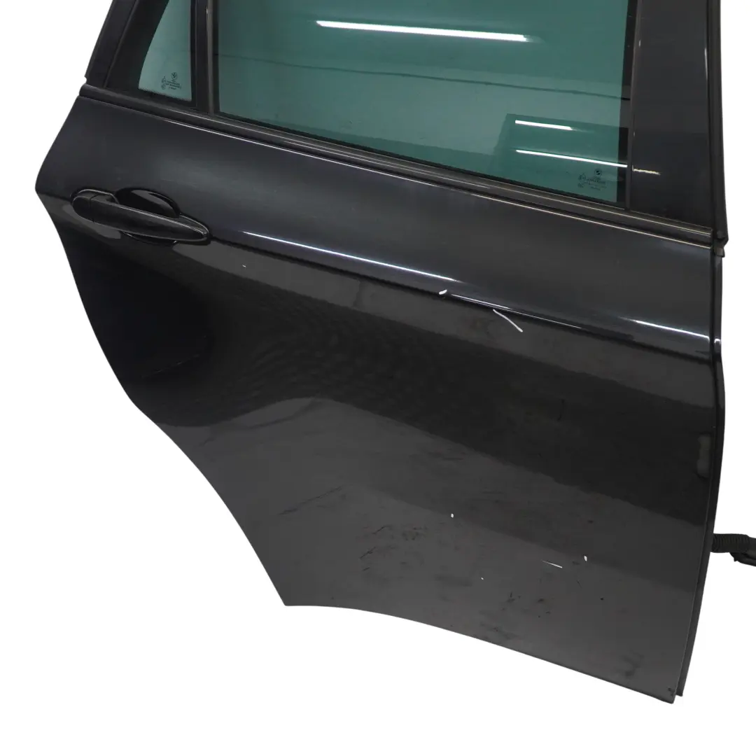 BMW X6 E71 Tür Hinten Rechts Schwarz Saphir Metallic - 475 - SKU 7198162-BS - Teilenummer 7198162