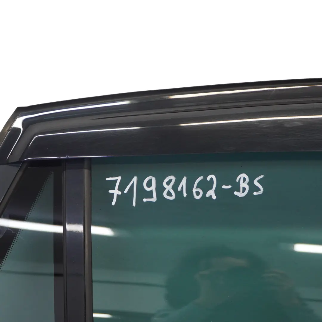 BMW X6 E71 Tür Hinten Rechts Schwarz Saphir Metallic - 475 - SKU 7198162-BS - Teilenummer 7198162
