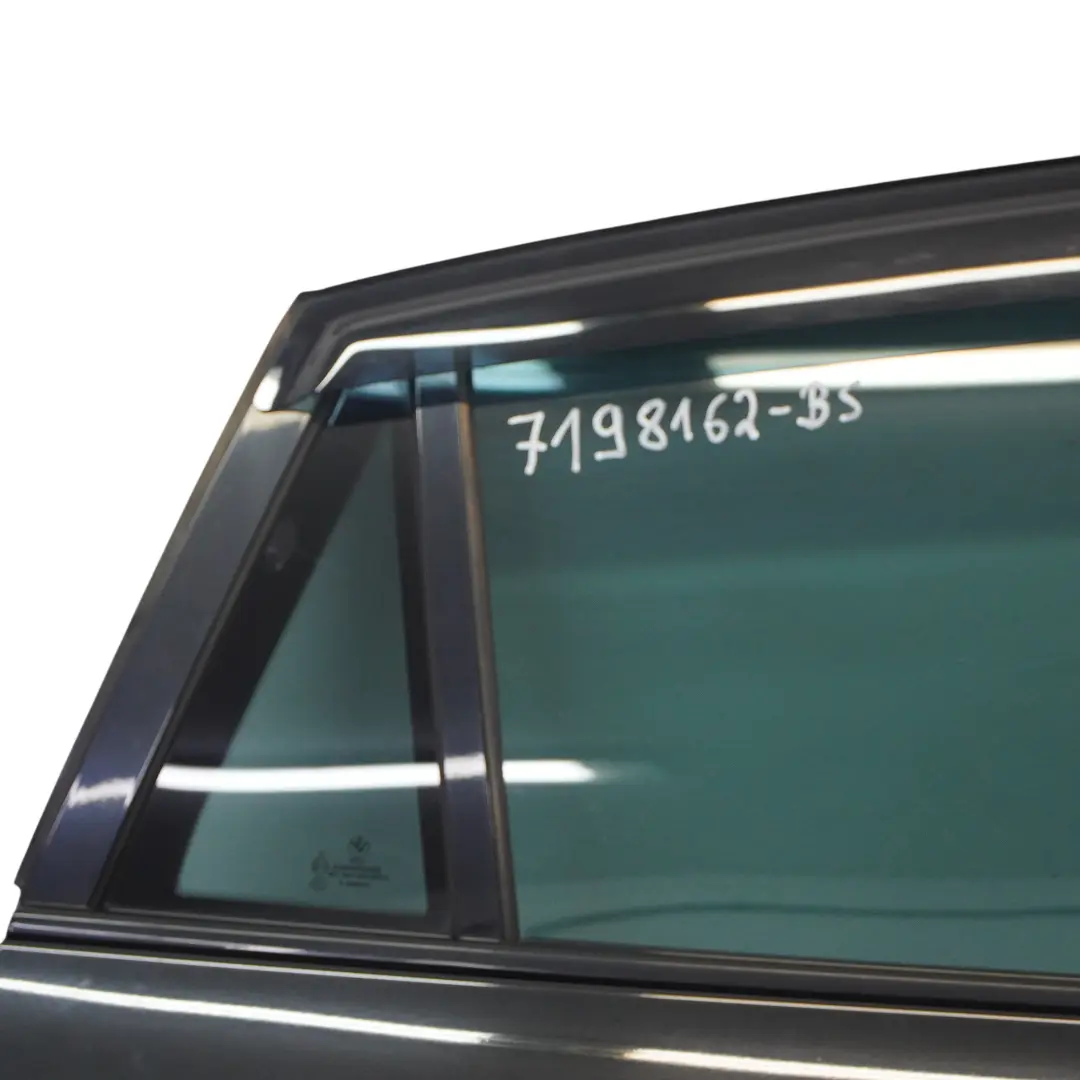 BMW X6 E71 Drzwi Tylne Prawe Czarny Szafirowy Metalik - 475 - SKU 7198162-BS - Numer Części 7198162