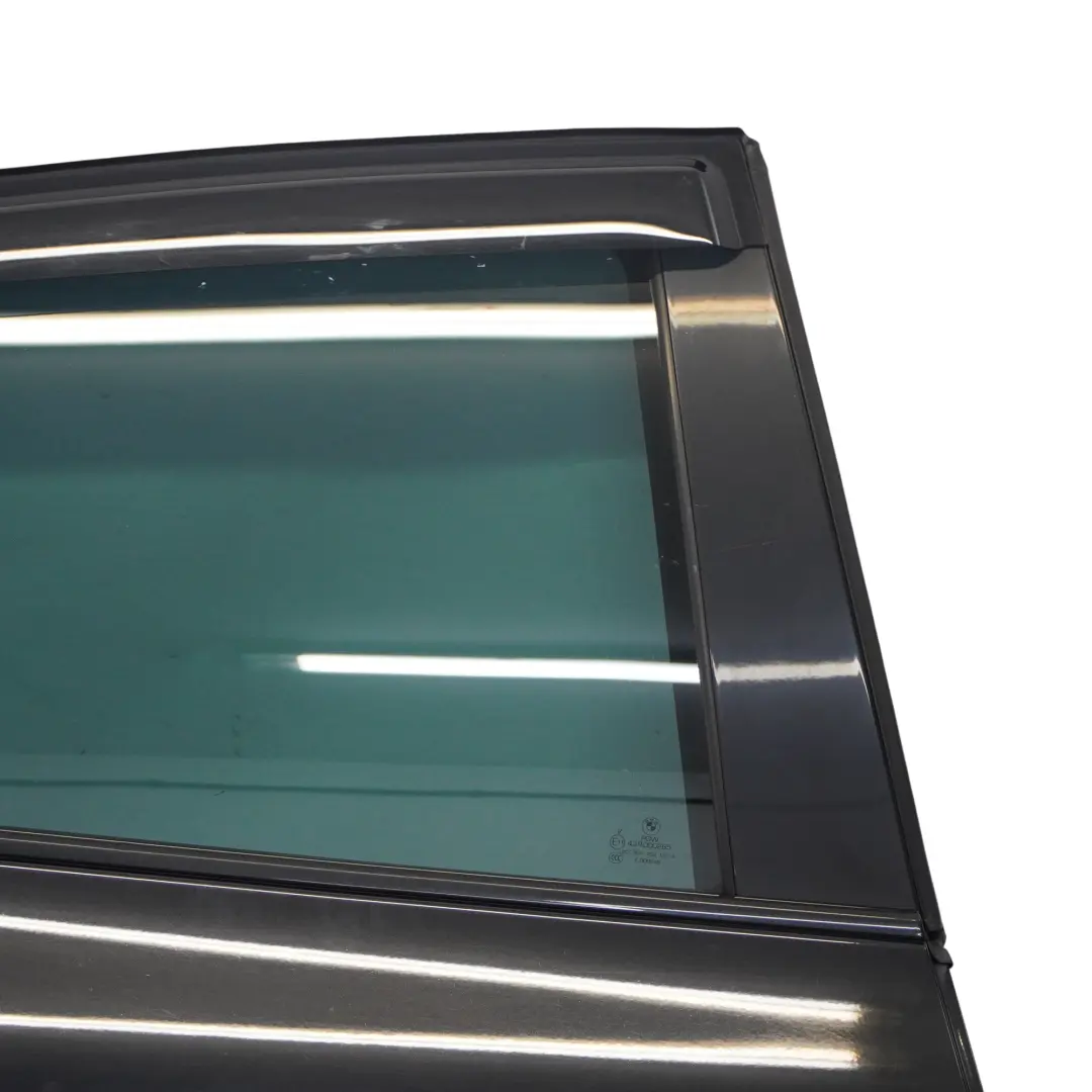 BMW X6 E71 Tür Hinten Rechts Schwarz Saphir Metallic - 475 - SKU 7198162-BS - Teilenummer 7198162