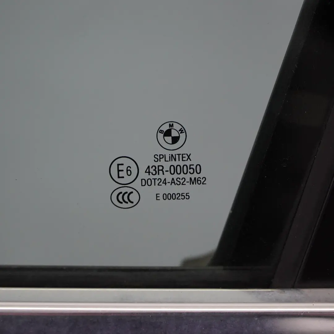 BMW E60 E61 Porta Anteriore Sinistra Spacegrau Spazio Grau Grigio - A52 - SKU 7202339-SCG - Numero di parte 7202339