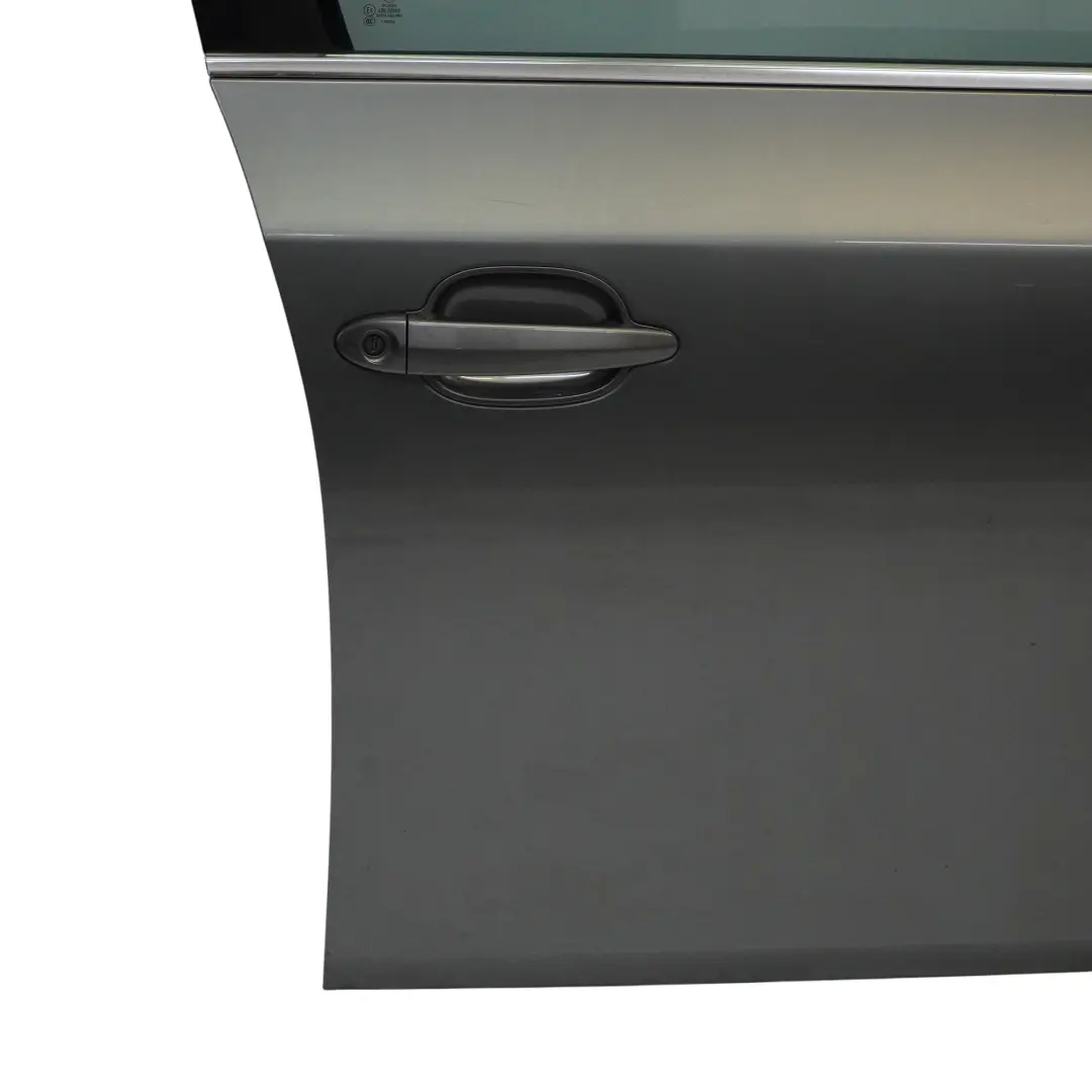 BMW E60 E61 Door Front Right O/S Spacegrau Space Grey Metallic - A52 - SKU 7202340-SCG - Part number 7202340