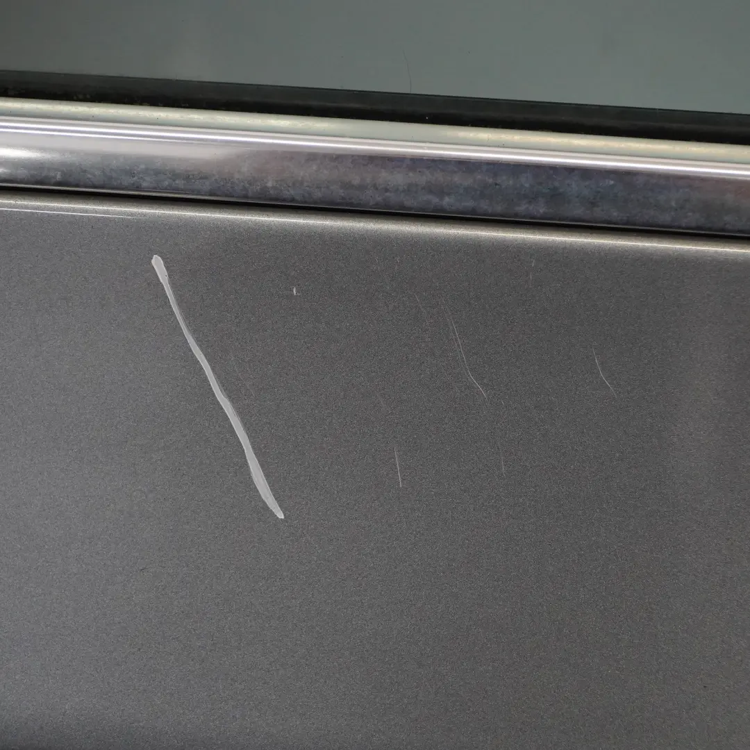 BMW E60 Door Rear Left N/S Spacegrau Space Grau Grey Metallic - A52 - SKU 7202341-SCG - Part number 7202341