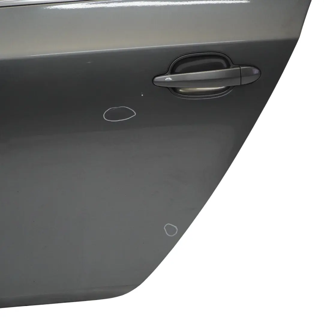 BMW E60 Door Rear Left N/S Spacegrau Space Grau Grey Metallic - A52 - SKU 7202341-SCG - Part number 7202341