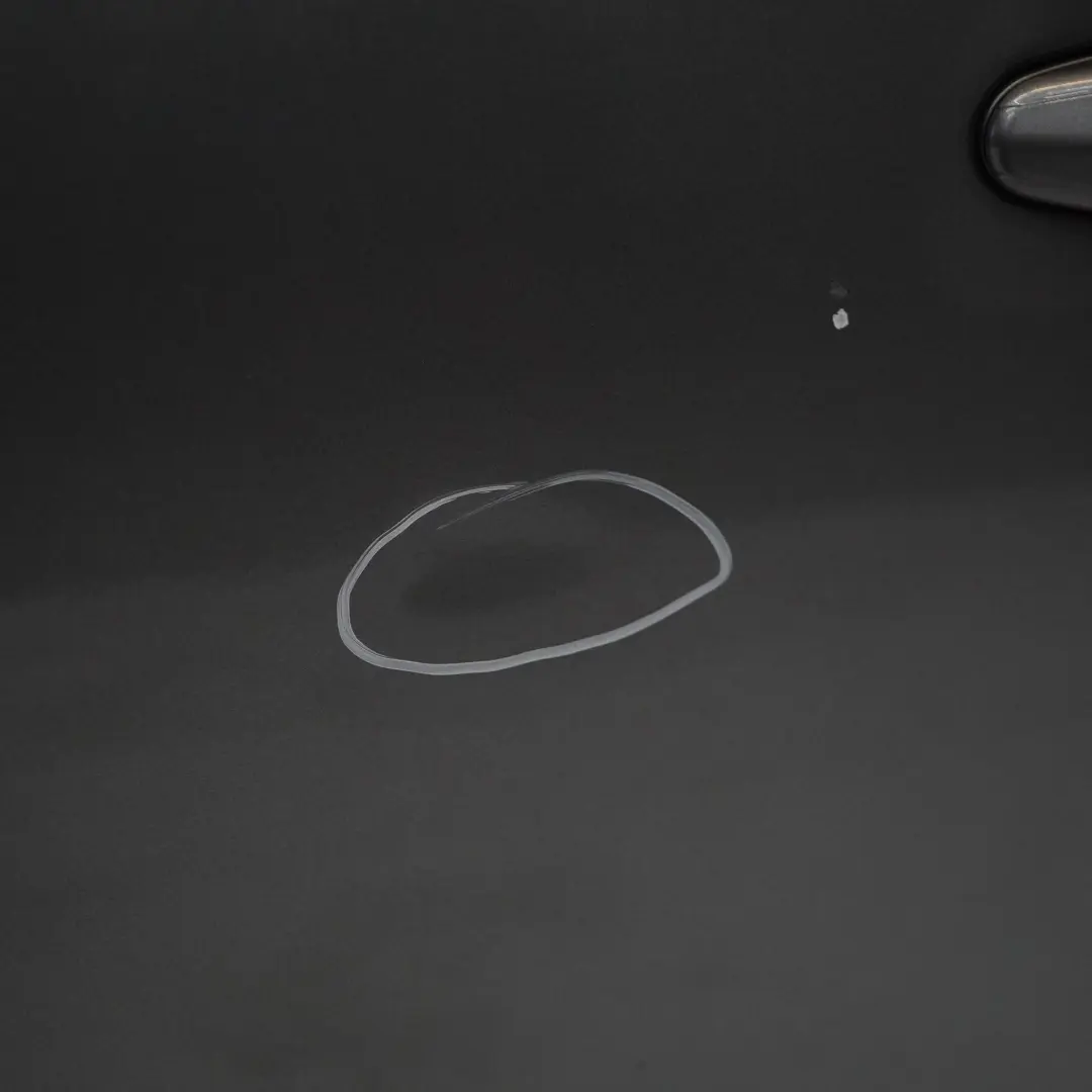 BMW E60 Door Rear Left N/S Spacegrau Space Grau Grey Metallic - A52 - SKU 7202341-SCG - Part number 7202341