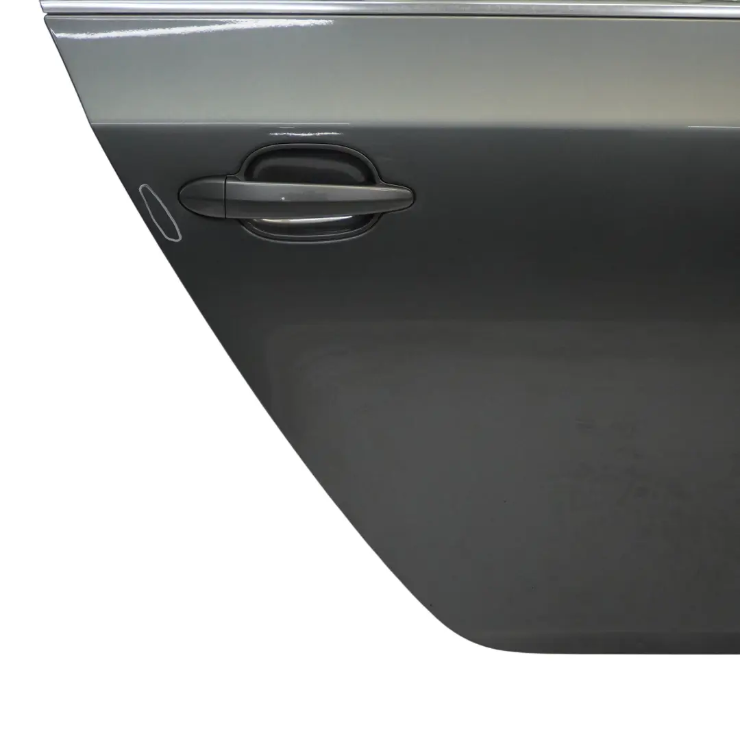 BMW E60 Door Rear Right O/S Spacegrau Space Grey Metallic - A52 - SKU 7202342-SCG - Part number 7202342