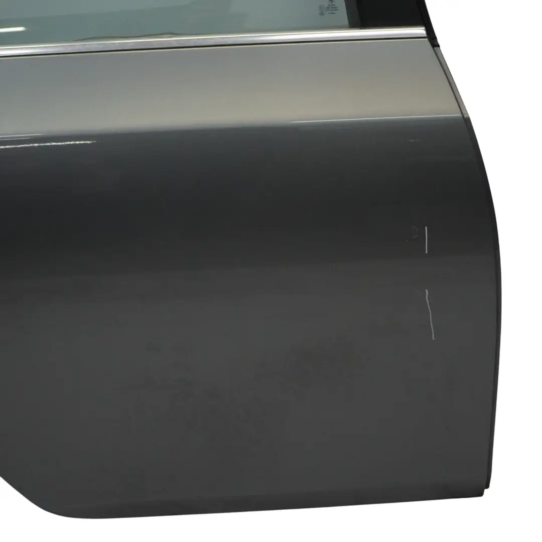 BMW E60 Door Rear Right O/S Spacegrau Space Grey Metallic - A52 - SKU 7202342-SCG - Part number 7202342