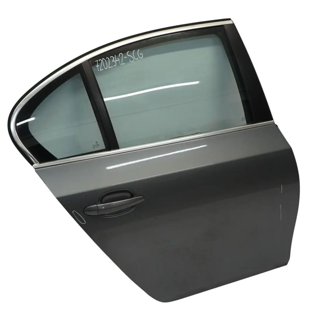 BMW E60 Tür Hinten Rechts Spacegrau Metallic - A52 - SKU 7202342-SCG - Teilenummer 7202342