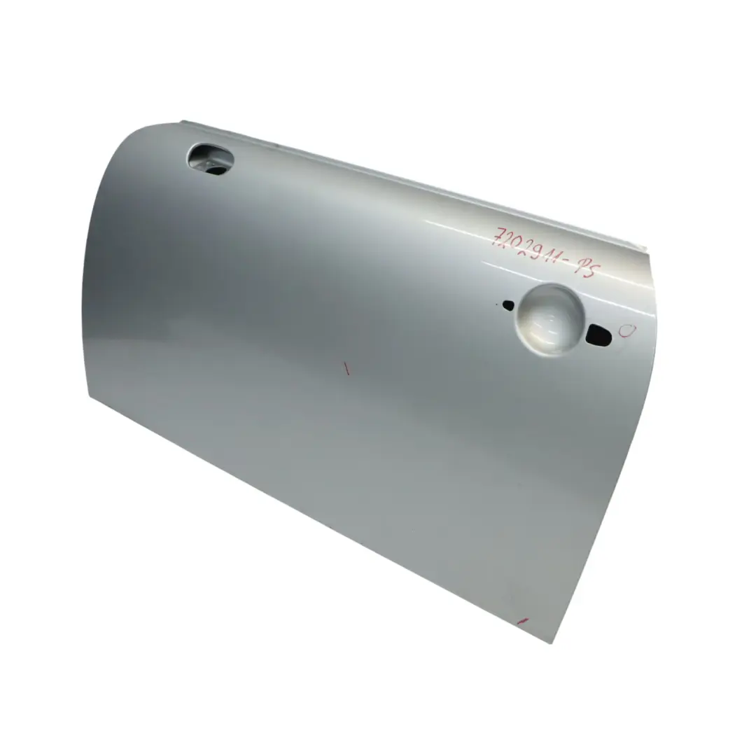 Front Left Door N/S Pure Silver Metallic - 900 to Mini R50 R52 R53 with Part number 7202911 Mini R50 R52 R53 Front Left Door N/S Pure Silver Metallic - 900 - SKU 7202911-PS - Part number 7202911