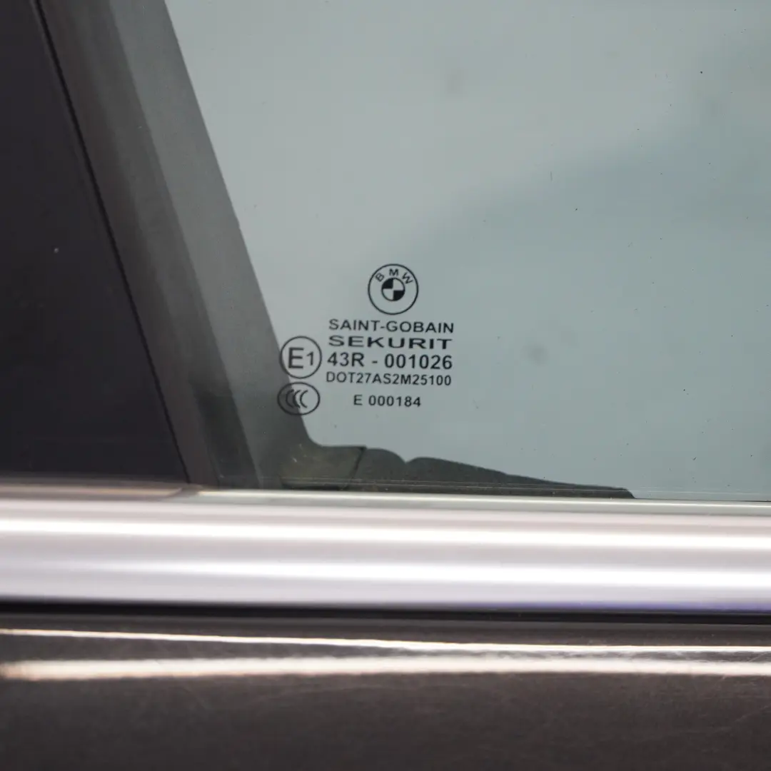 BMW F01 Door Front Right O/S Black Sapphire Metallic - 475 - SKU 7203978-BS1 - Part number 7203978