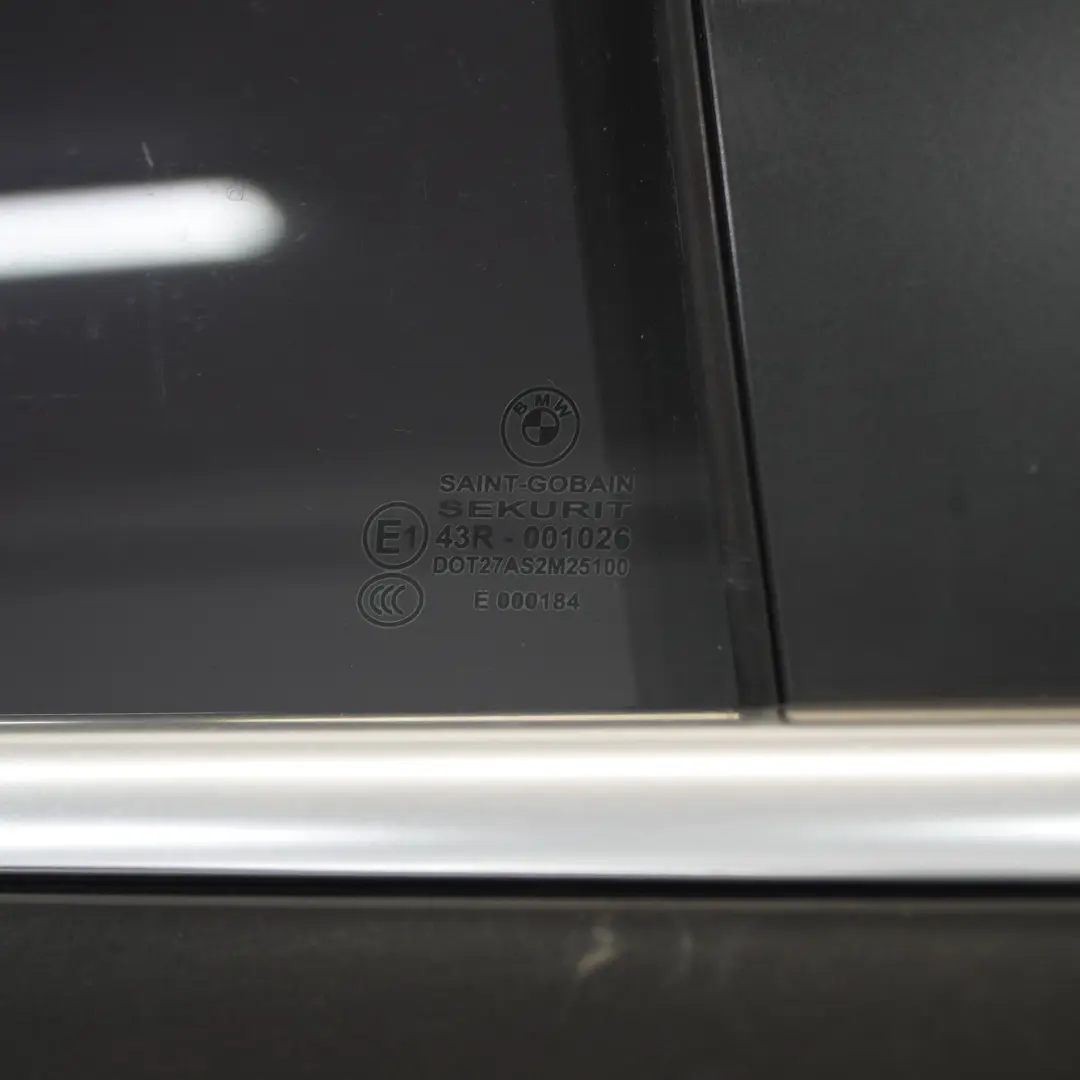 BMW F01 Tür Hinten Rechts Black Schwarz Saphir Metallic - 475 - SKU 7203980-BS1 - Teilenummer 7203980