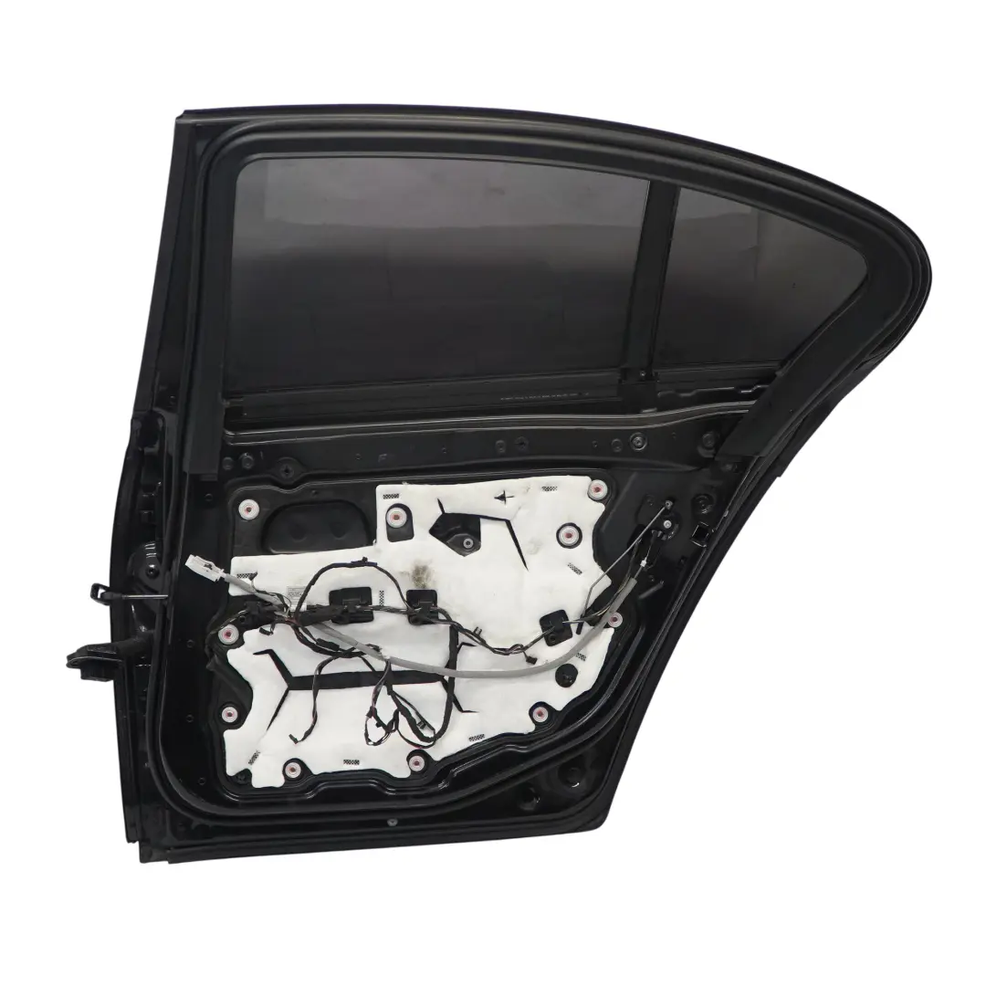 BMW F01 Tür Hinten Rechts Black Schwarz Saphir Metallic - 475 - SKU 7203980-BS1 - Teilenummer 7203980