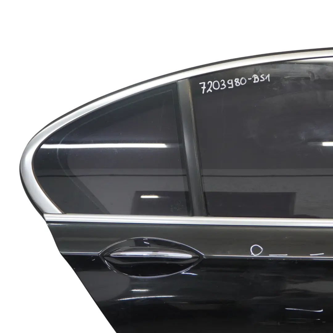 BMW F01 Puerta Trasera Derecha Black Sapphire Metallic - 475 - SKU 7203980-BS1 - Número de pieza 7203980