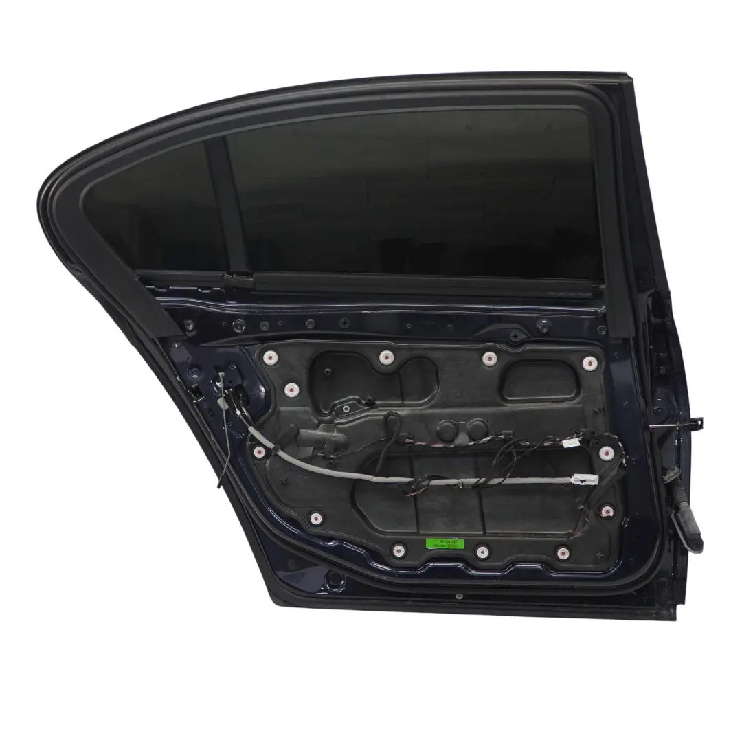 BMW F02 Door Rear Left N/S Long Version Imperial Blau Blue Metallic - A89 - SKU 7203981-IBB - Part number 7203981