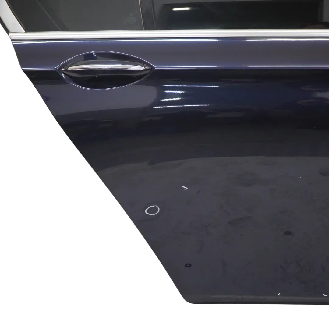BMW F02 Door Rear Right O/S Long Version Imperial Blau Blue Metallic - A89 - SKU 7203982-IBB - Part number 7203982